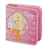 Tweety 40 CD Wallet Colour PINK
