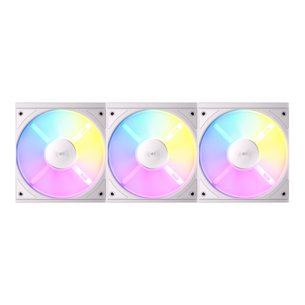 Antec Connect 120 ARGB PWM Fan 3 Pack - White - alternate product view 5
