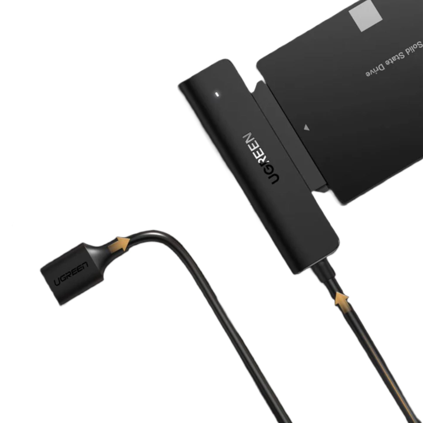 Ugreen CM321 USB-A 3.0 to 2.5" SATA Converter-Black - alternate product view 3