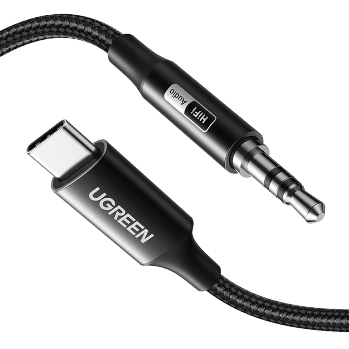 Ugreen USB Type-C to 3.5mm AUX Audio Cable 2M - Black - alternate product view 3