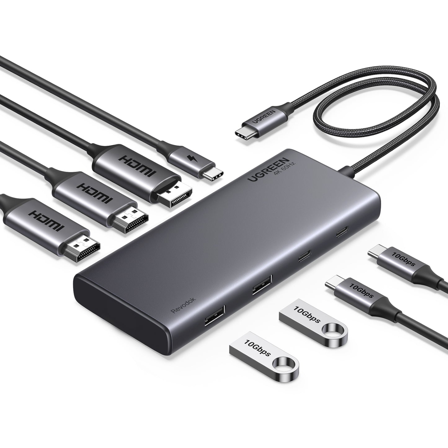 Ugreen 8 in 1 USB Type-C Hub - alternate product view 4
