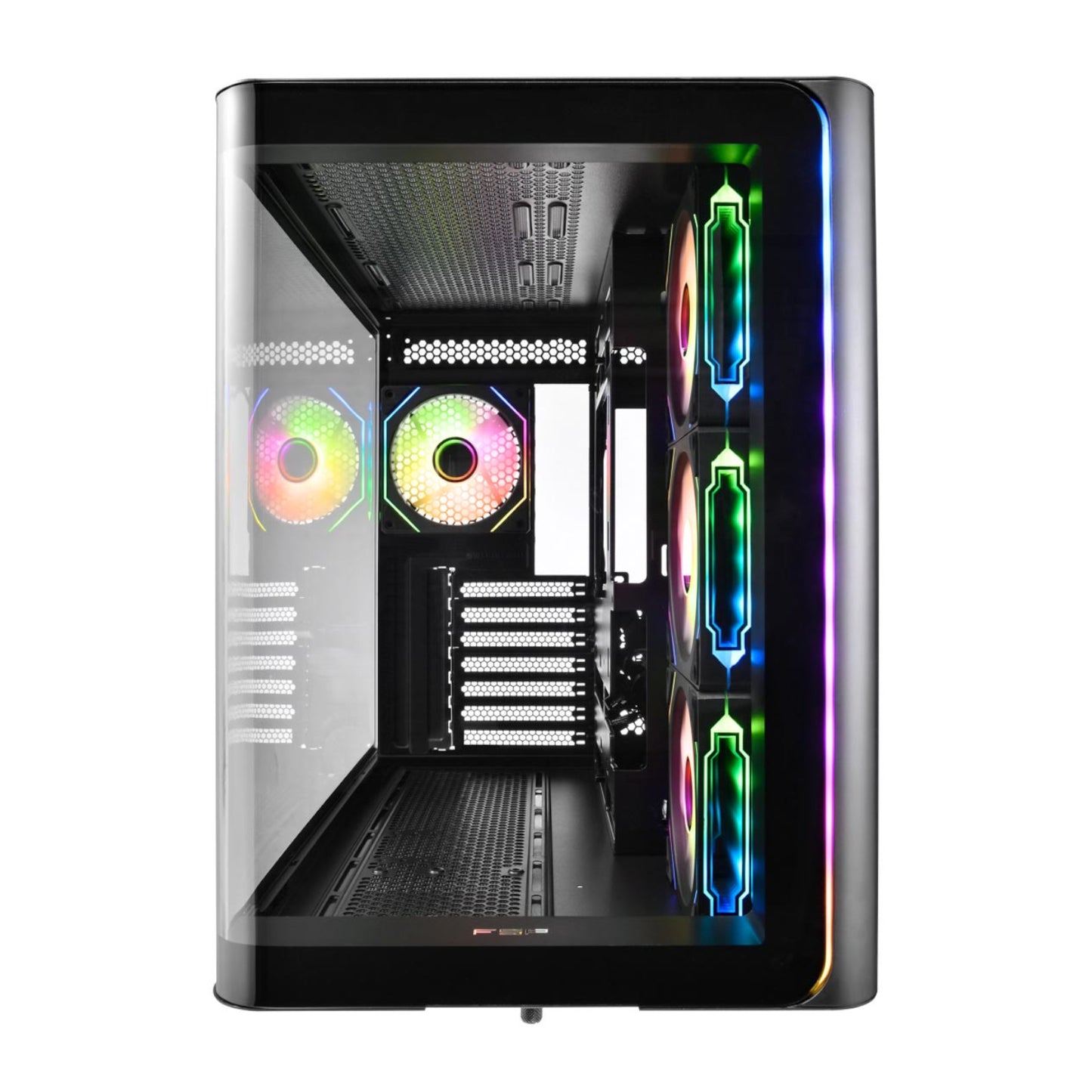 FSP M580 ATX Gaming Chassis - Black - alternate product view 3