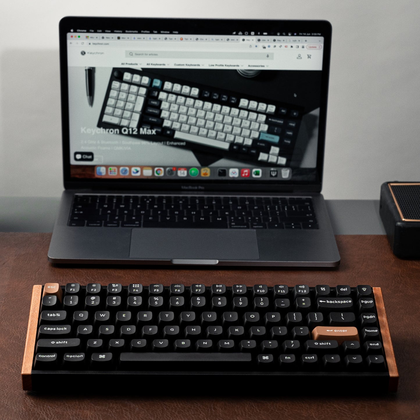 Keychron K2 HE Wireless Special Edition Magnetic Custom Keyboard - NEBULA Switch – Black - alternate product view 5