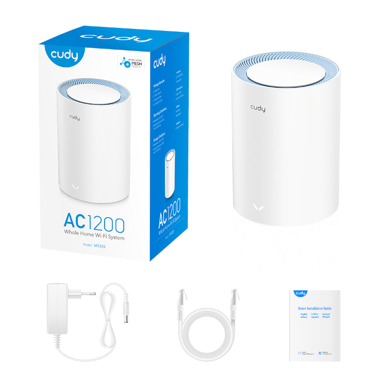 Cudy AC1200 Wi-Fi Mesh Kit 1 Pack - alternate product view 4