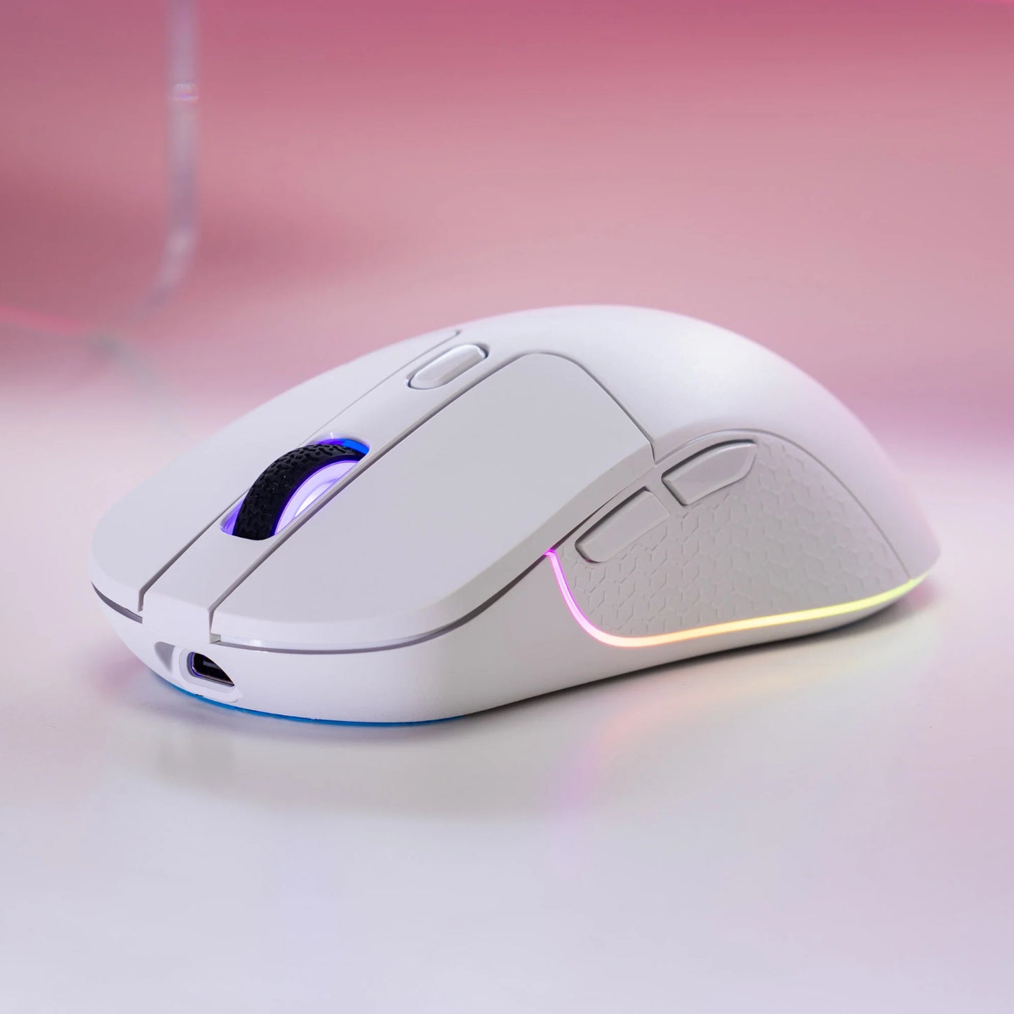 Keychron M3 RGB Wireless Optical Mouse - White - alternate product view 5