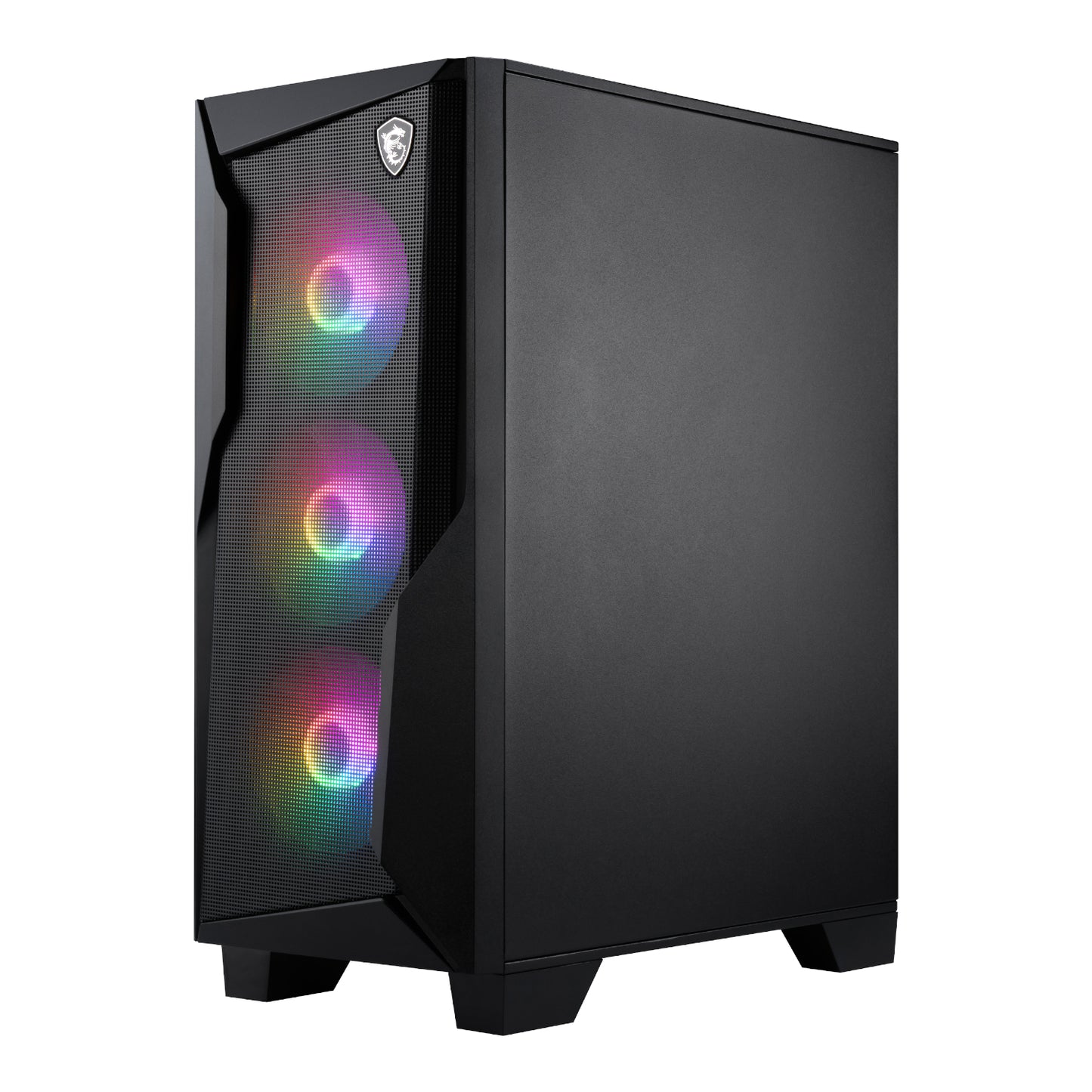 MSI MAG FORGE 130A Airflow ATX Gaming Chassis - Black - alternate product view 6