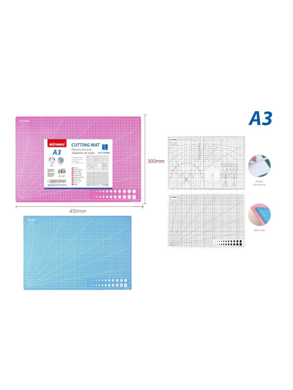 Motarro Cutting MAT - PINK - A3 - 450x300 Mm (ME047 - 2)