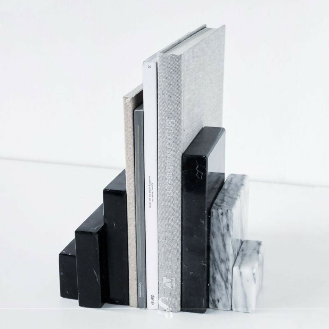 6 piece bookend holder