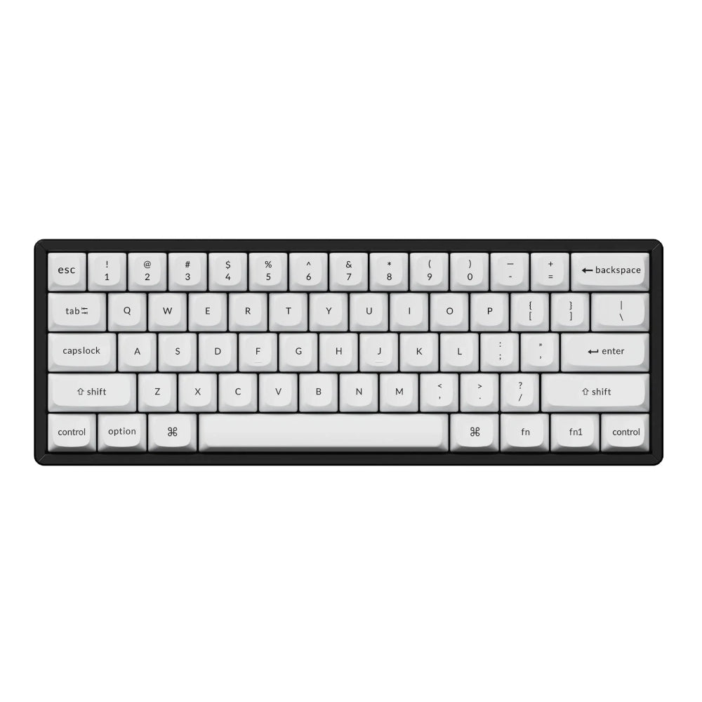 Keychron Double Shot PBT OSA Full Keycap Set - Black/White - alternate product view 5