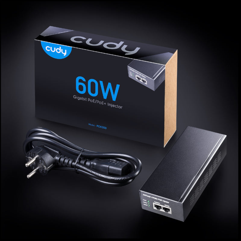Cudy 60W Gigabit PoE+ Injector - alternate product view 5