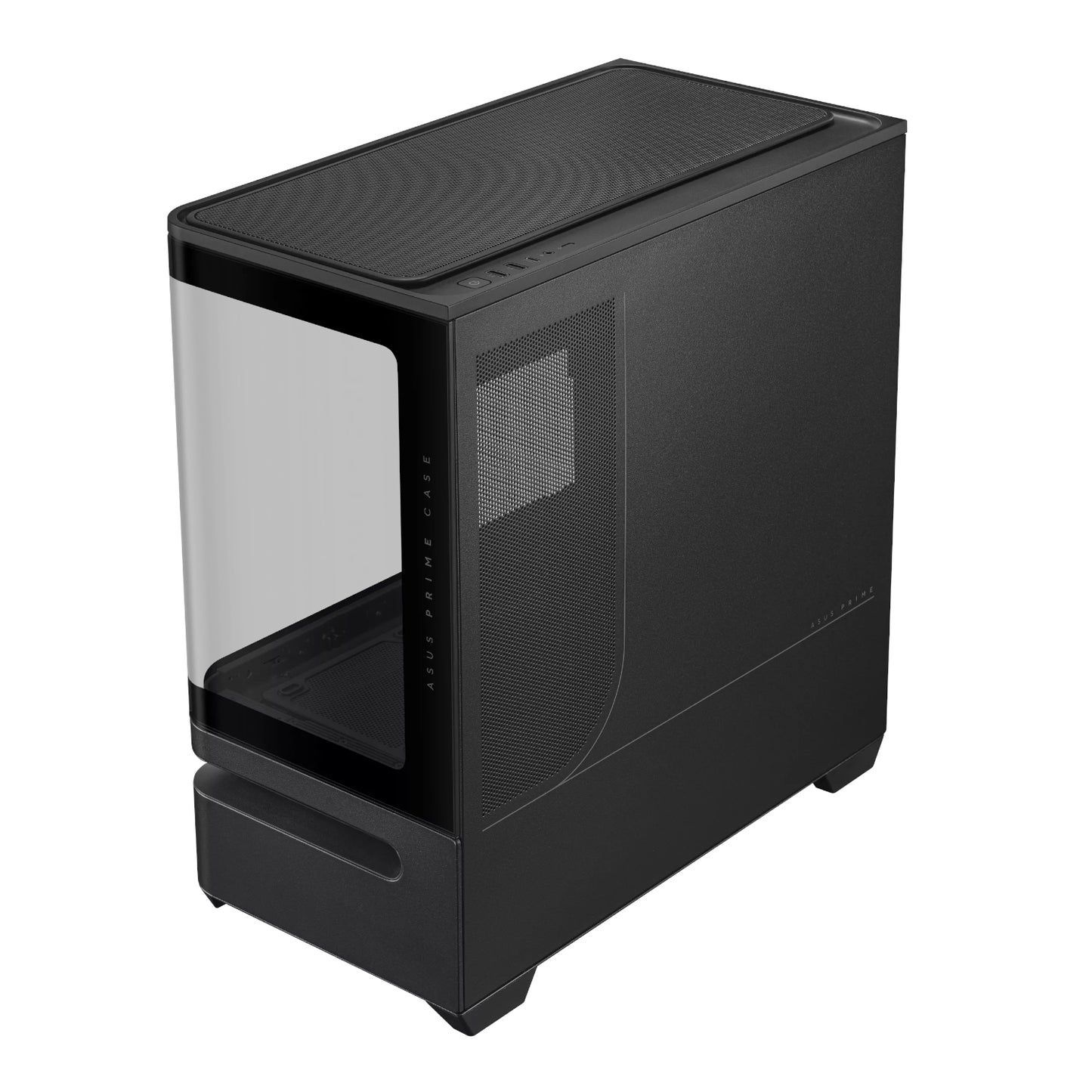ASUS Prime AP202 ARGB Curved Tempered Glass Micro-ATX Chassis – Black - alternate product view 6