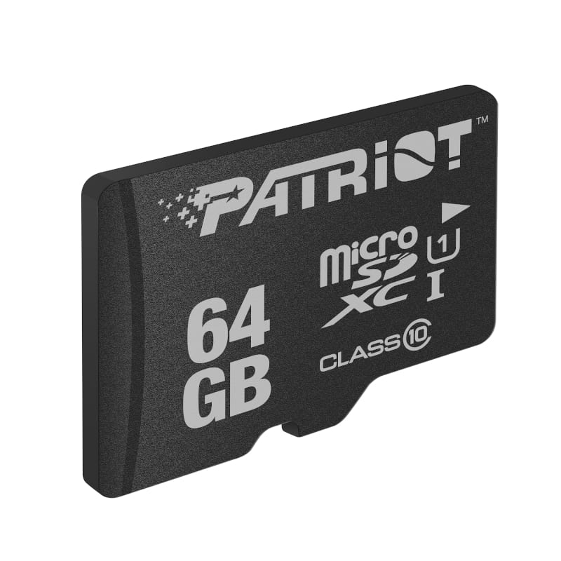Patriot LX CL10 64GB Micro SDHC Card - alternate product view 2