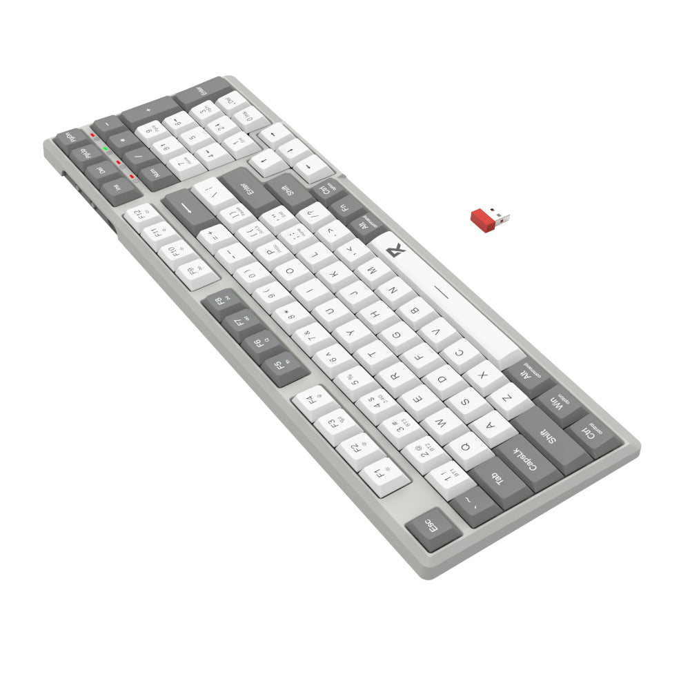 Redragon KB SCISSOR KEY 2.4G BT WRS BKWT - alternate product view 6