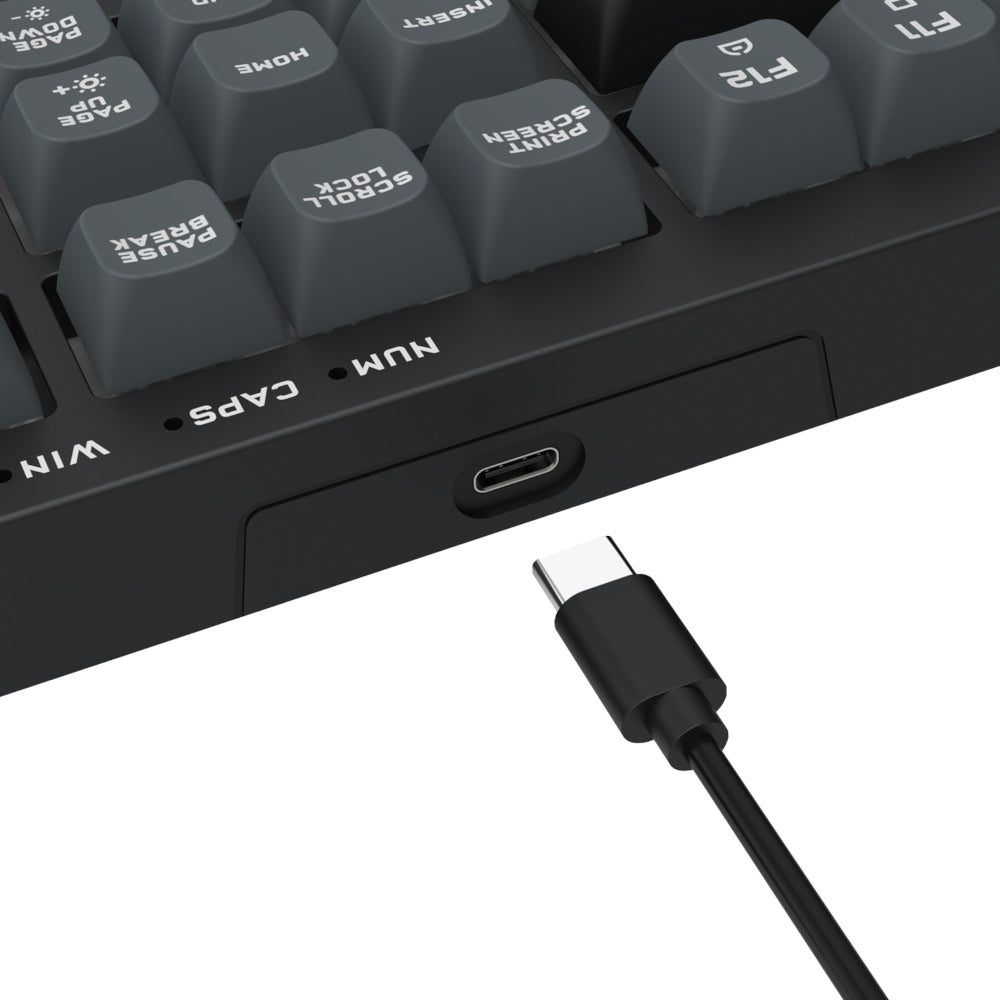 Redragon CRUX Membrane Gaming Keyboard - Black - alternate product view 6