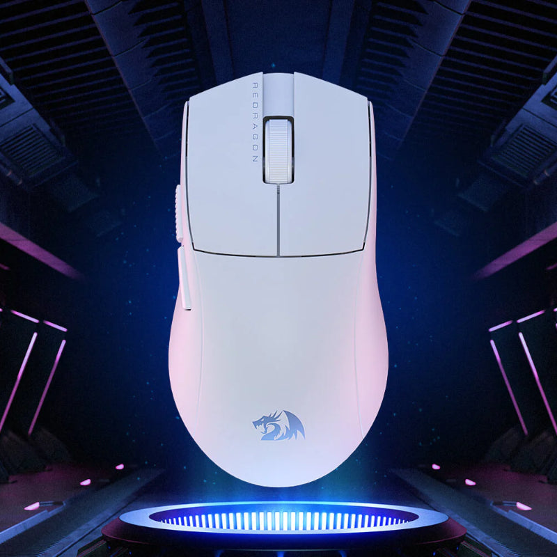 Redragon M916 PRO 1K 3-Mode Wireless Gaming Mouse – White - alternate product view 3