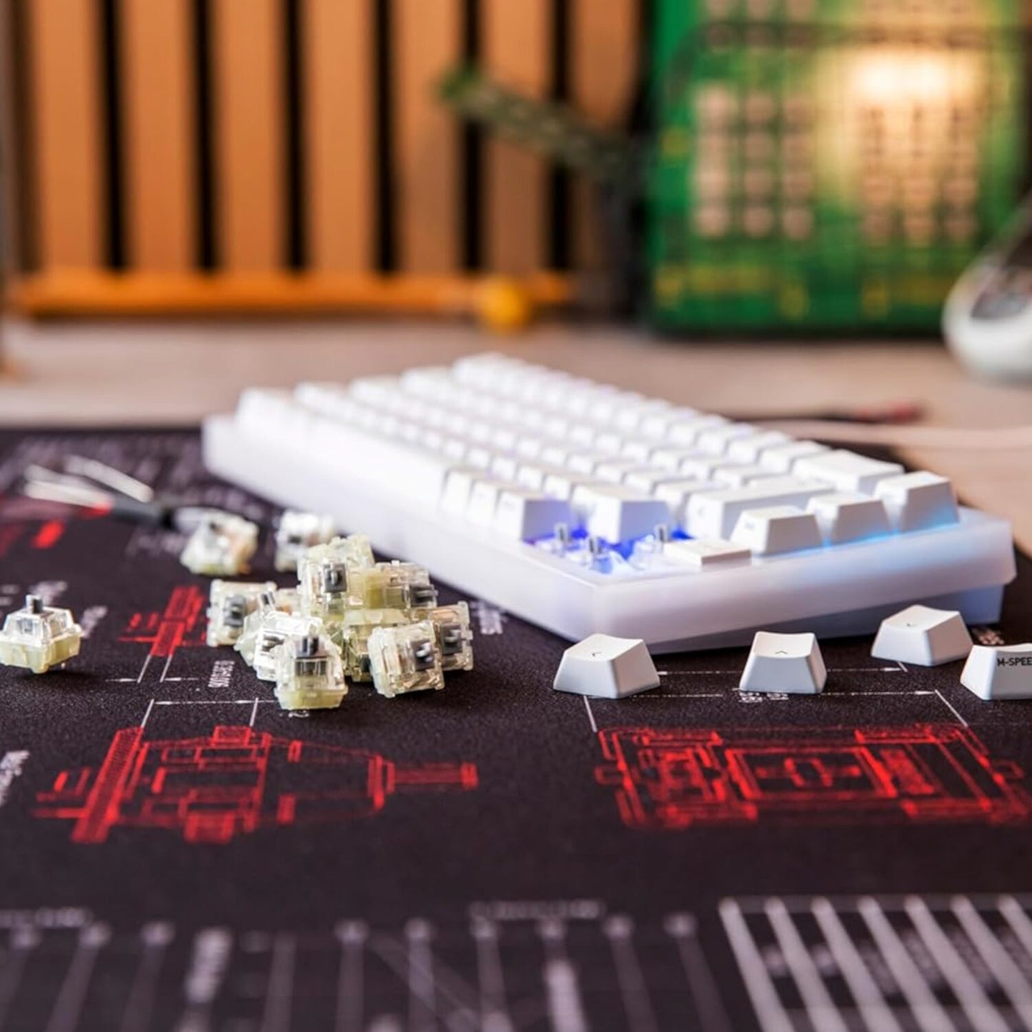 Keychron CHERRY MX2A Speed Silver RGB Switch Set - alternate product view 5