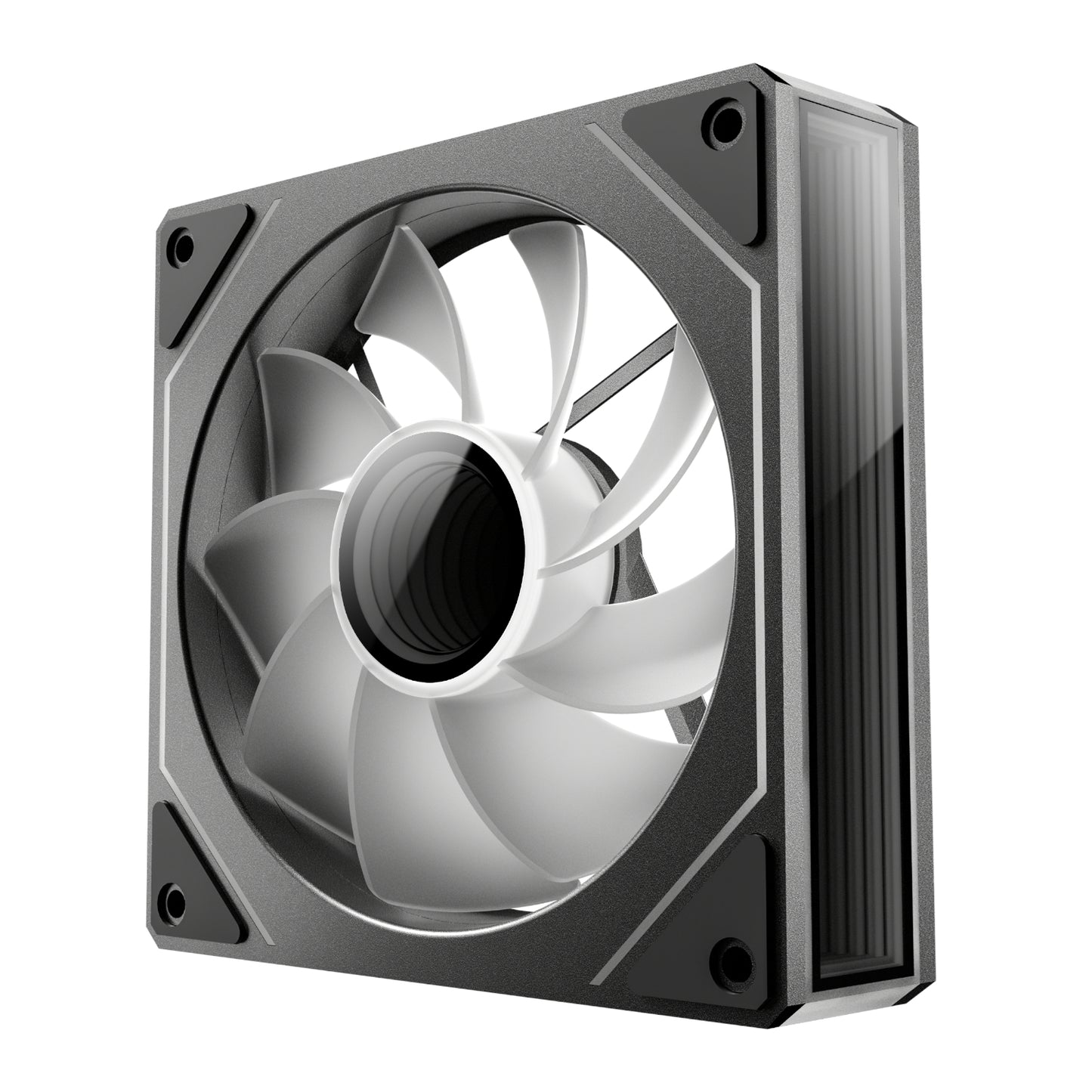 Antec VISION PWM 120mm ARGB Reverse Infinity Mirror Case Fan 3 Pack Black - alternate product view 5