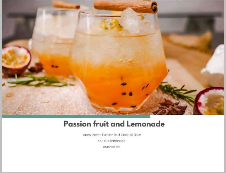 FRUIT EXTRACT NECTA PASSION FRUIT 750ML