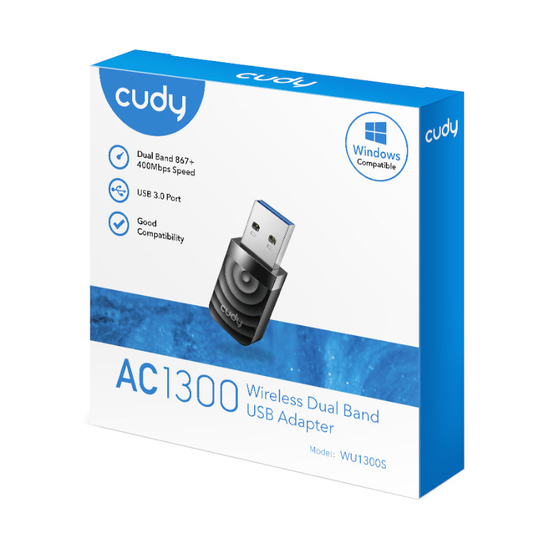 Cudy 1300Mbps High Gain WiFi USB3.0 Adapter - alternate product view 4