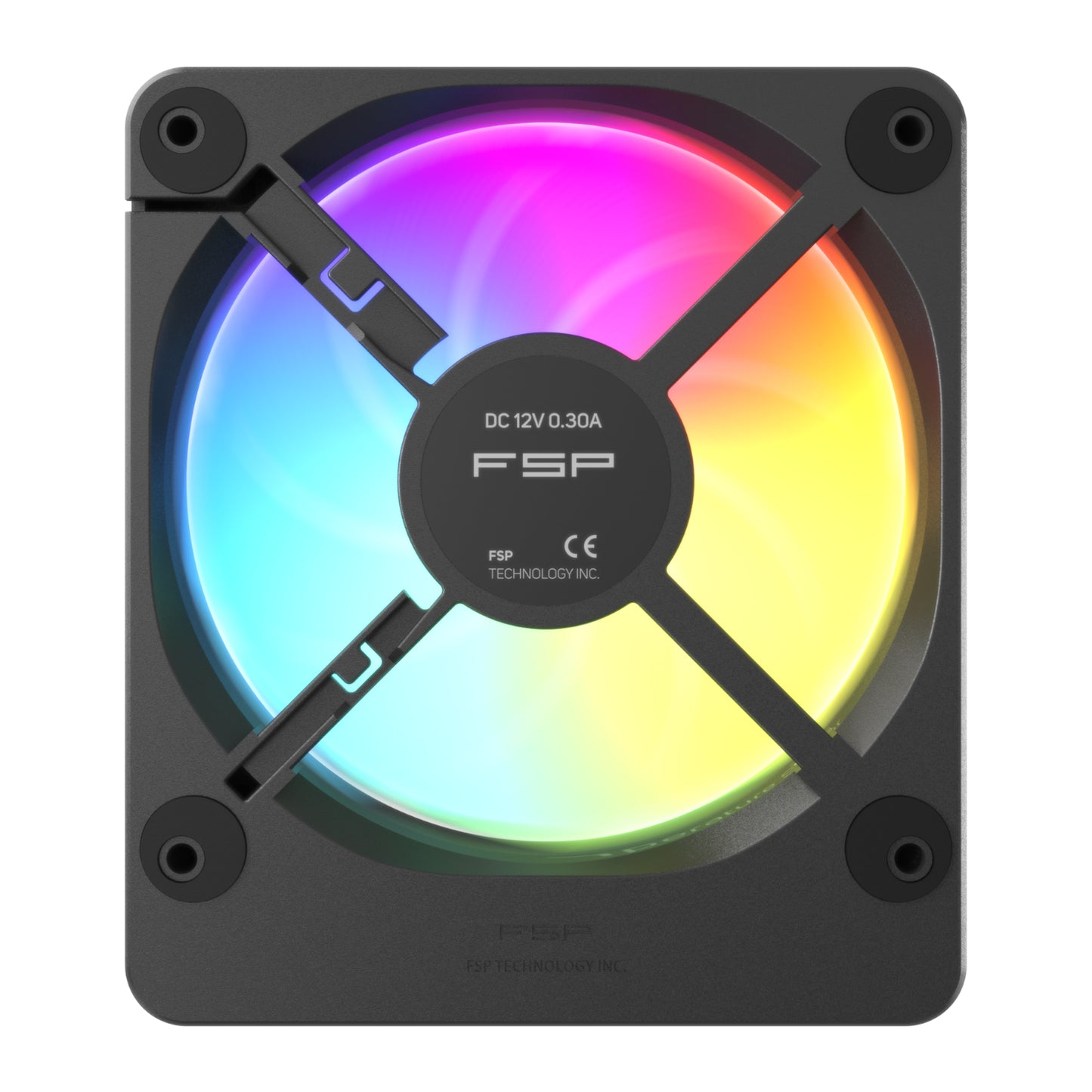 FSP ZENFAN 120mm ARGB PWM Smart Fan - Black - alternate product view 5