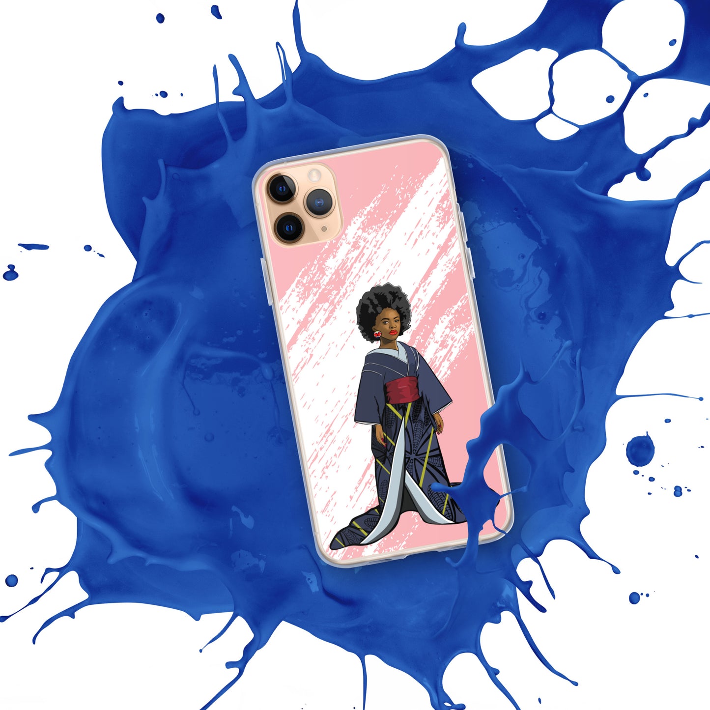 Afro-Geisha Clear Case for iPhone®