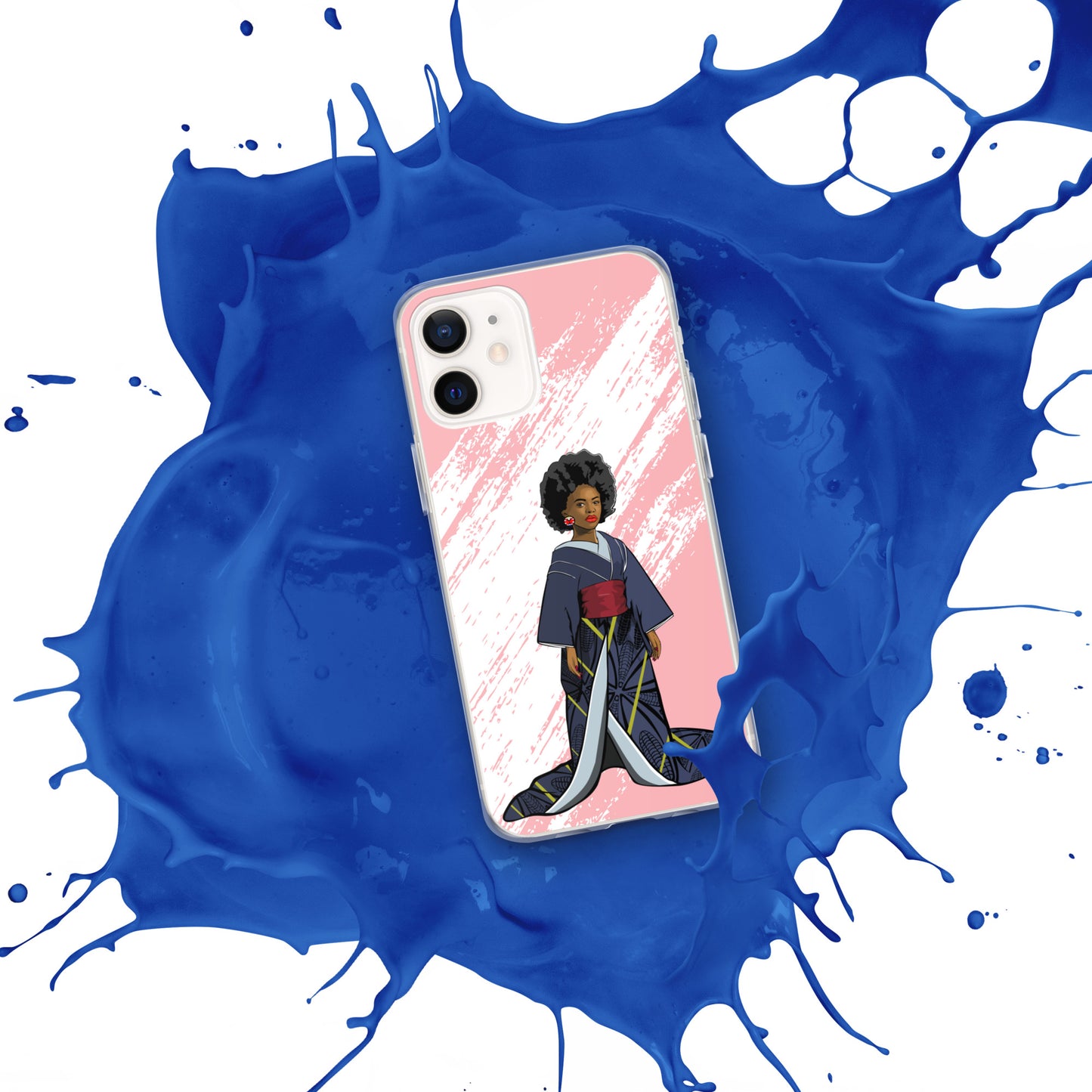 Afro-Geisha Clear Case for iPhone®