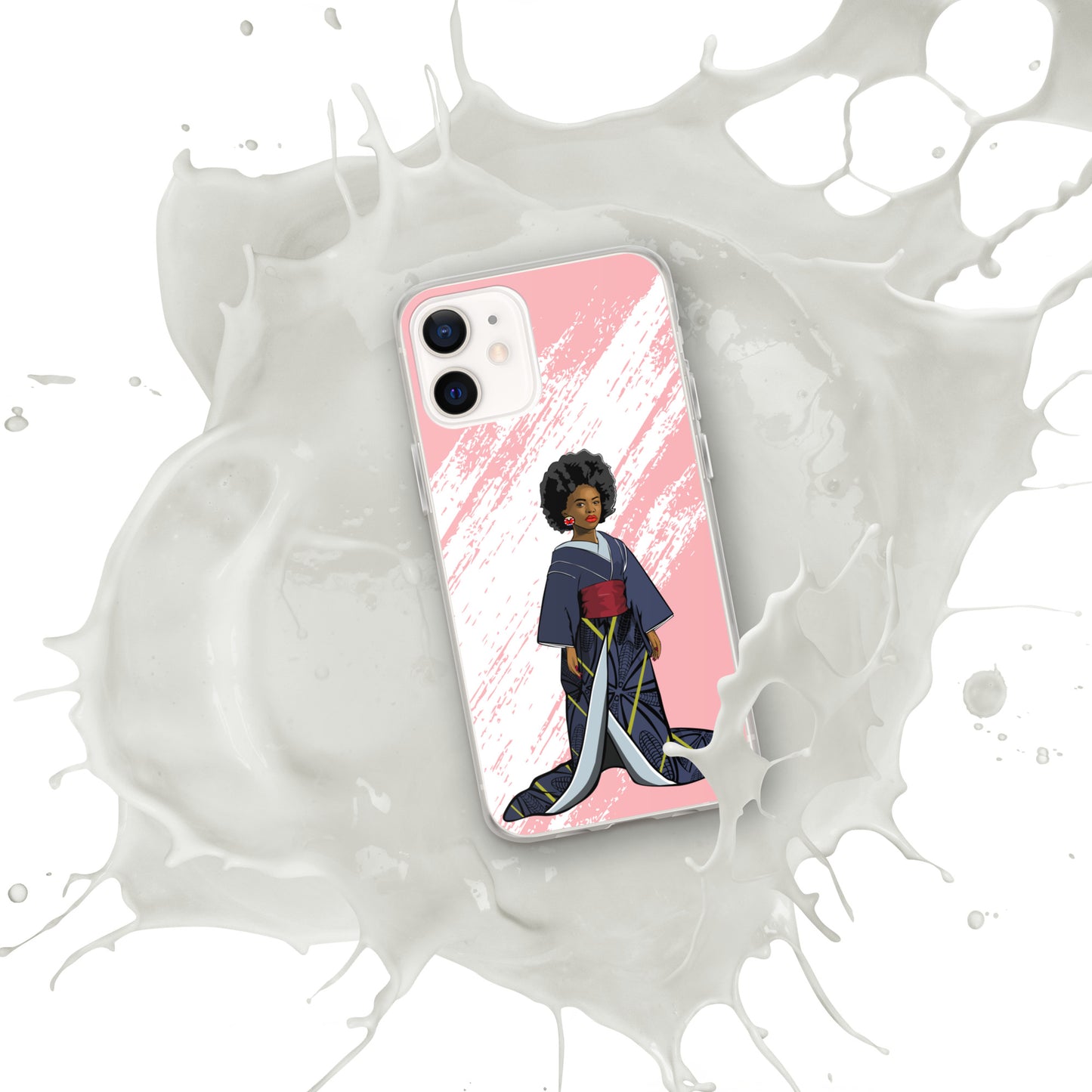 Afro-Geisha Clear Case for iPhone®