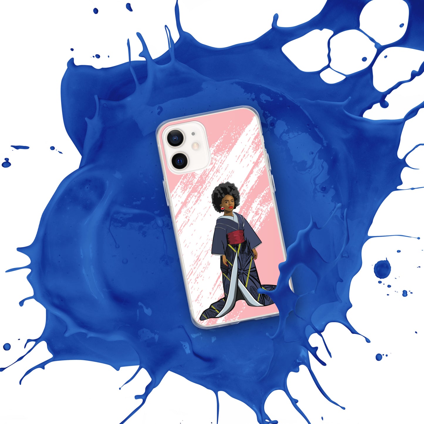 Afro-Geisha Clear Case for iPhone®