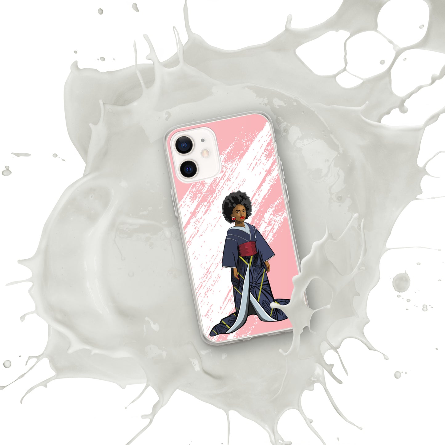 Afro-Geisha Clear Case for iPhone®