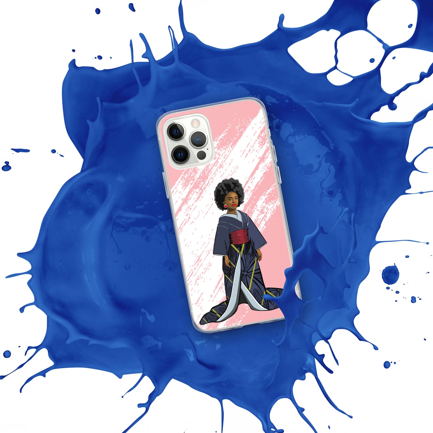 Afro-Geisha Clear Case for iPhone®