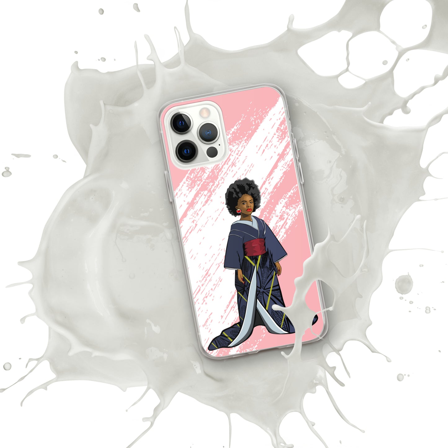 Afro-Geisha Clear Case for iPhone®