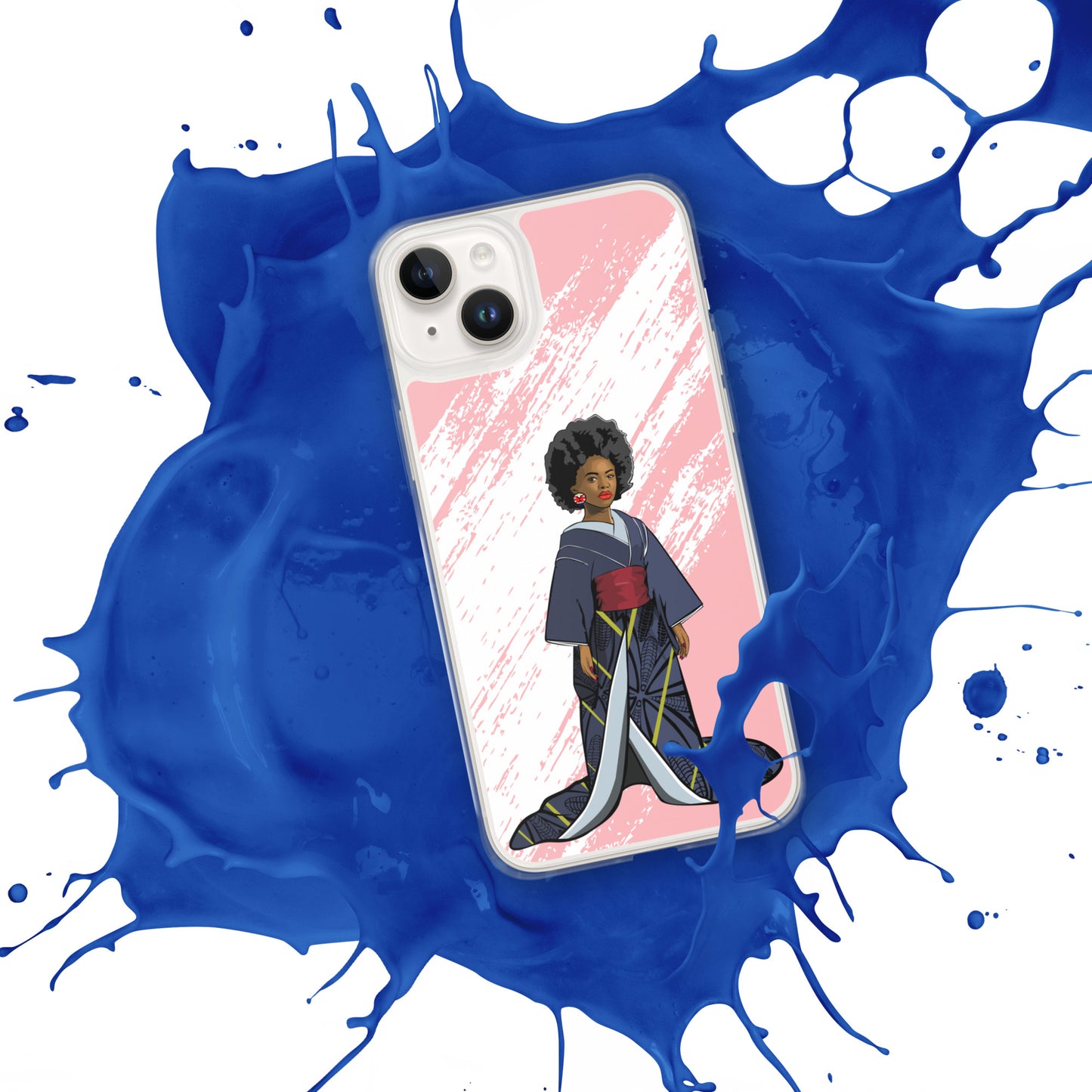 Afro-Geisha Clear Case for iPhone®