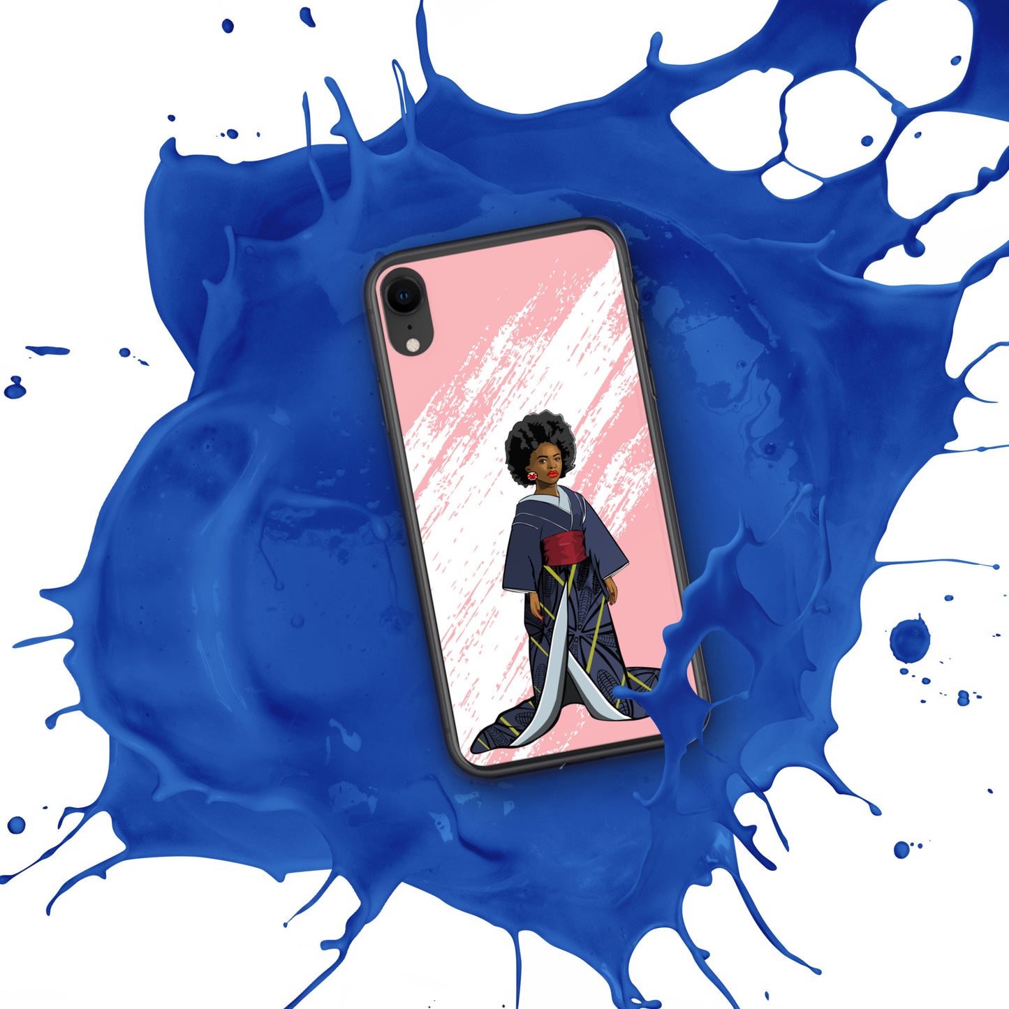 Afro-Geisha Clear Case for iPhone®