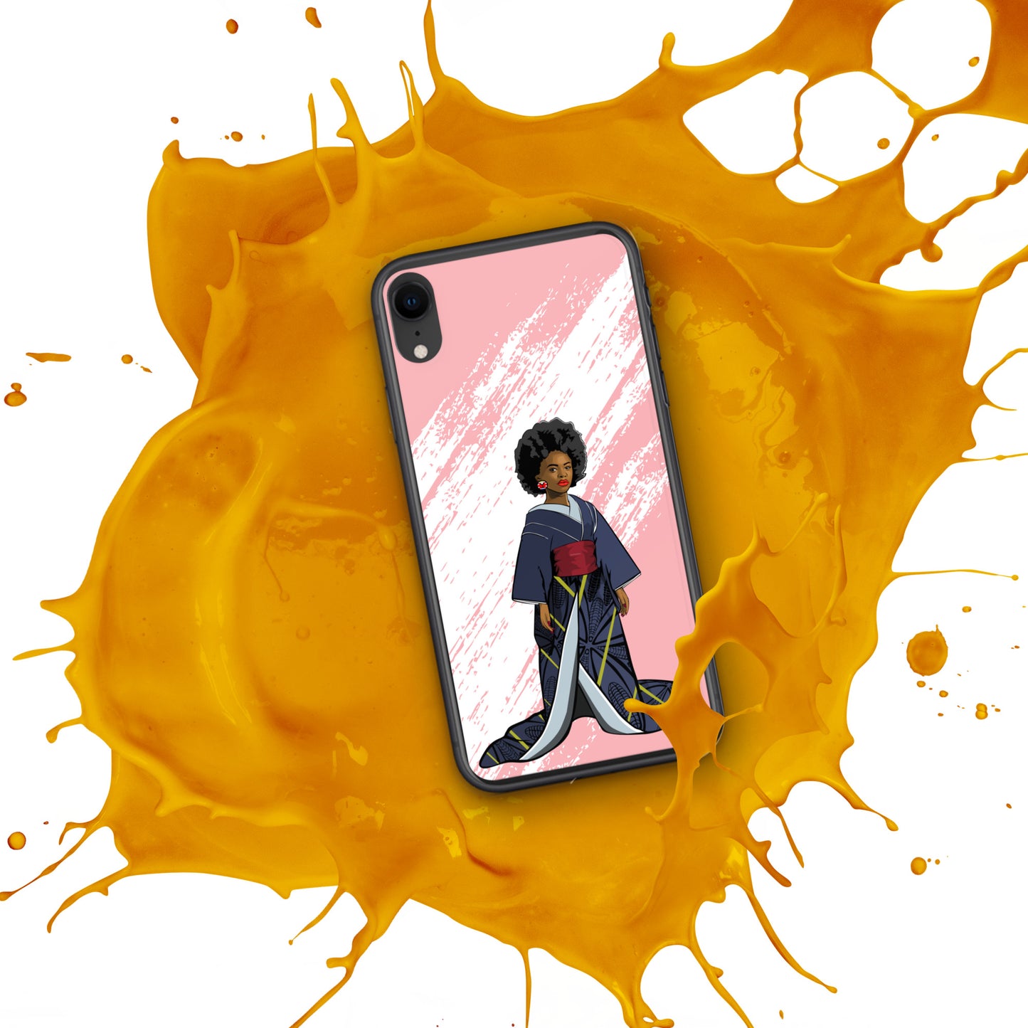 Afro-Geisha Clear Case for iPhone®