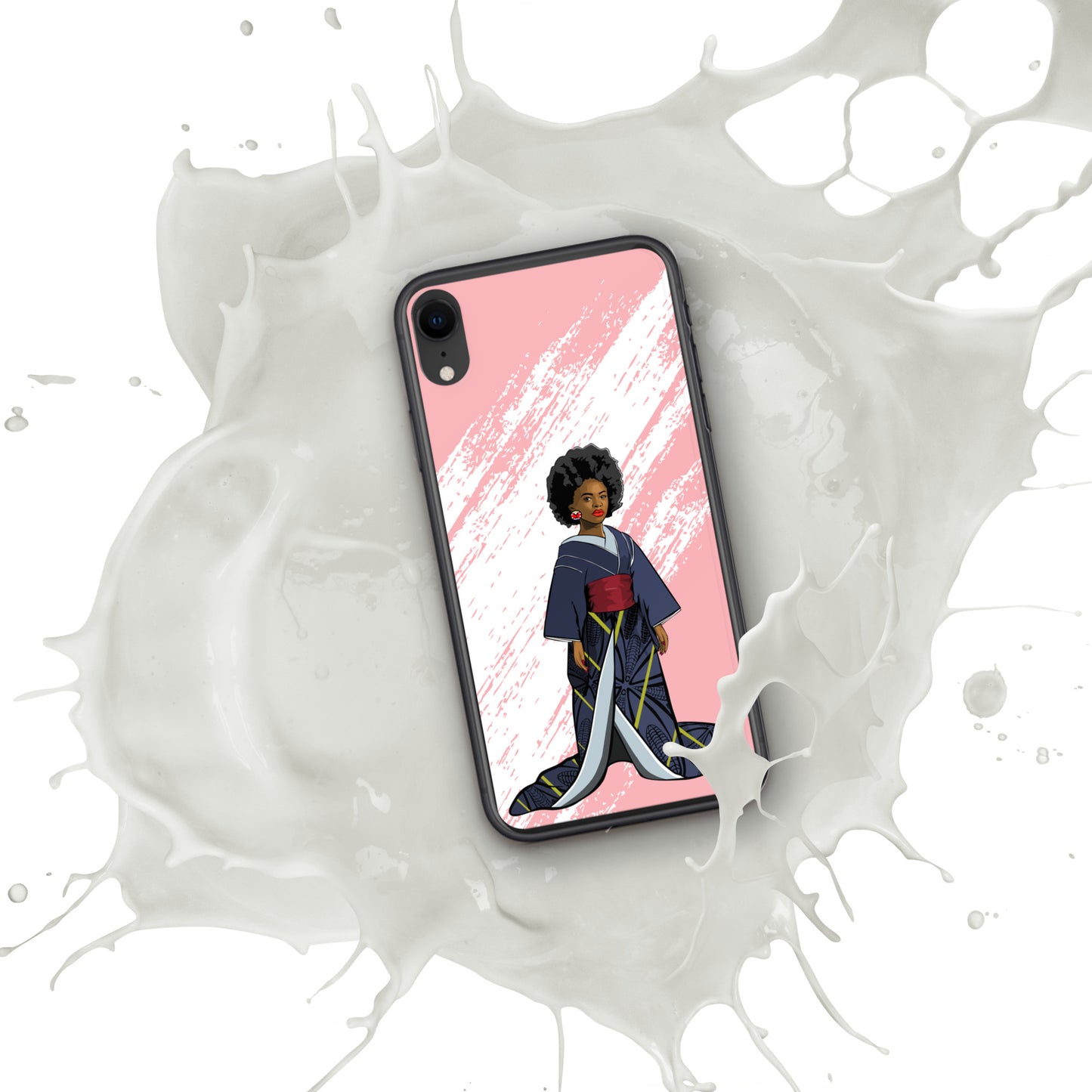 Afro-Geisha Clear Case for iPhone®