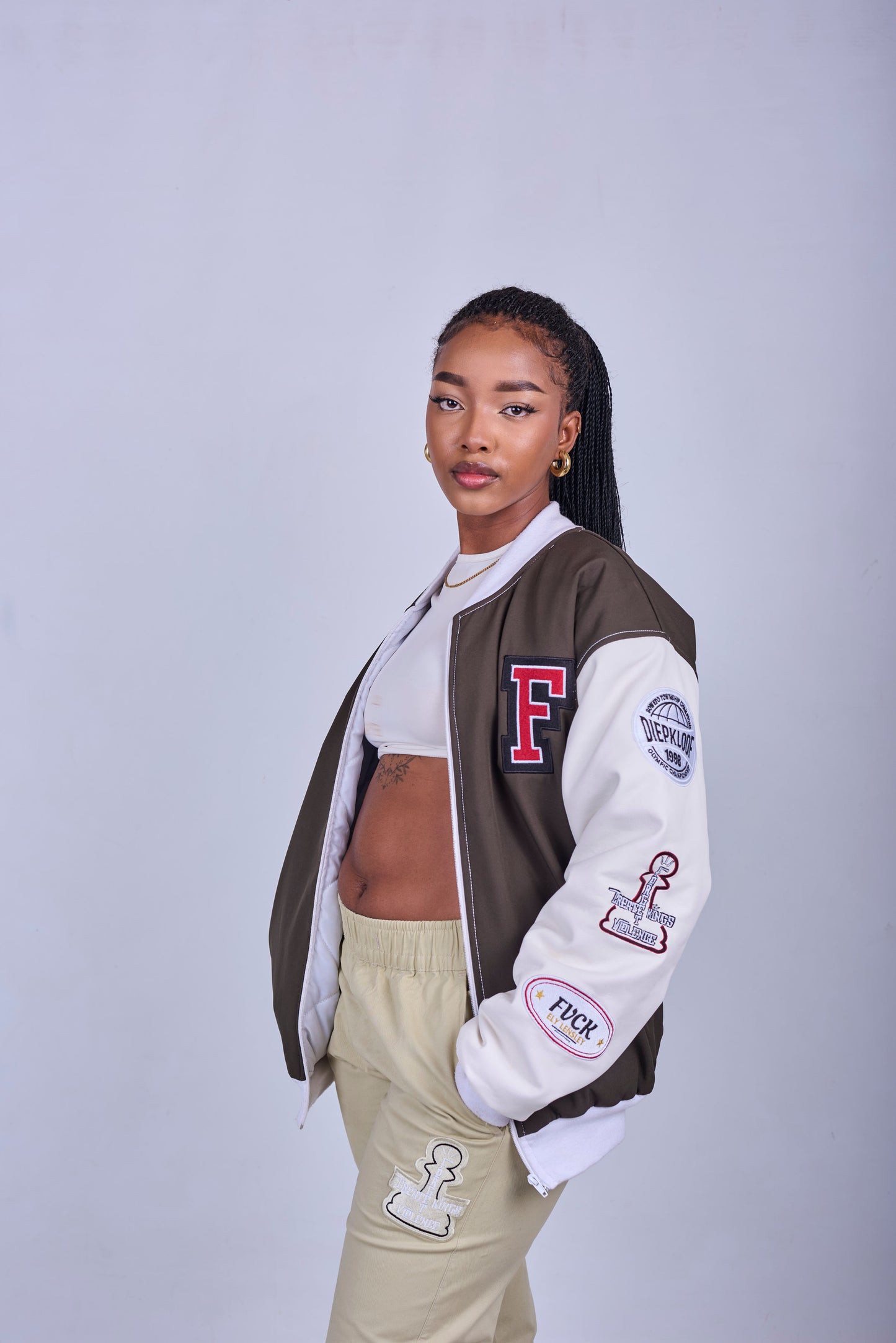 Potty D. Home Run Baseball Jacket