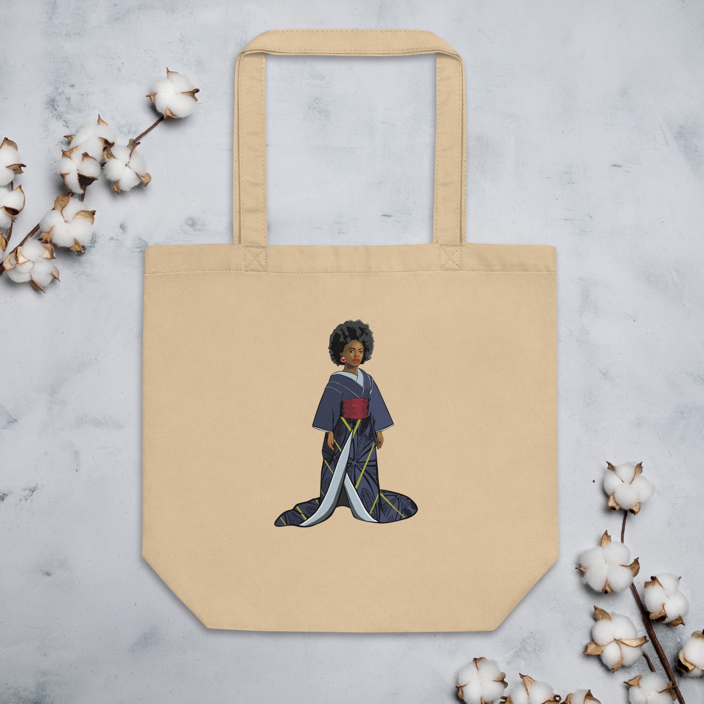 Afro-Geisha Eco Tote Bag