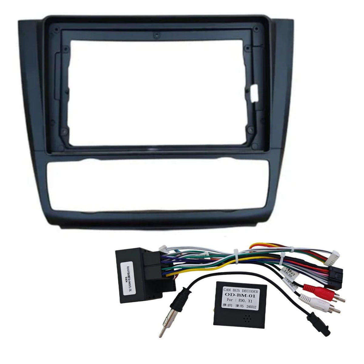 OneNav Fitment Kit for BMW 1 Series 2008-2012 Auto AC (9")