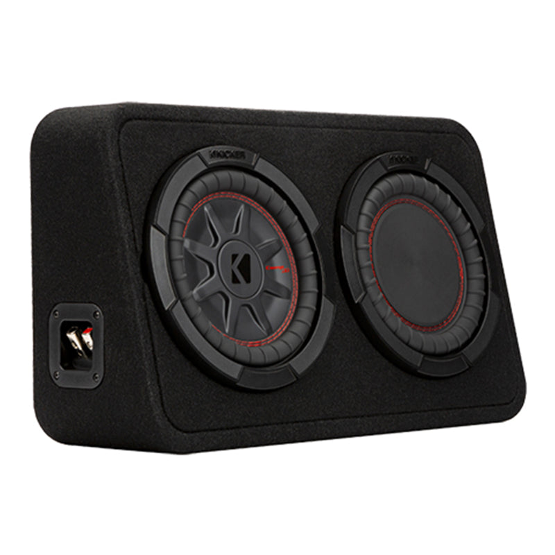 Kicker 48TCWRT8 8inch 2ohm Slim Loaded Subwoofer Enclosure