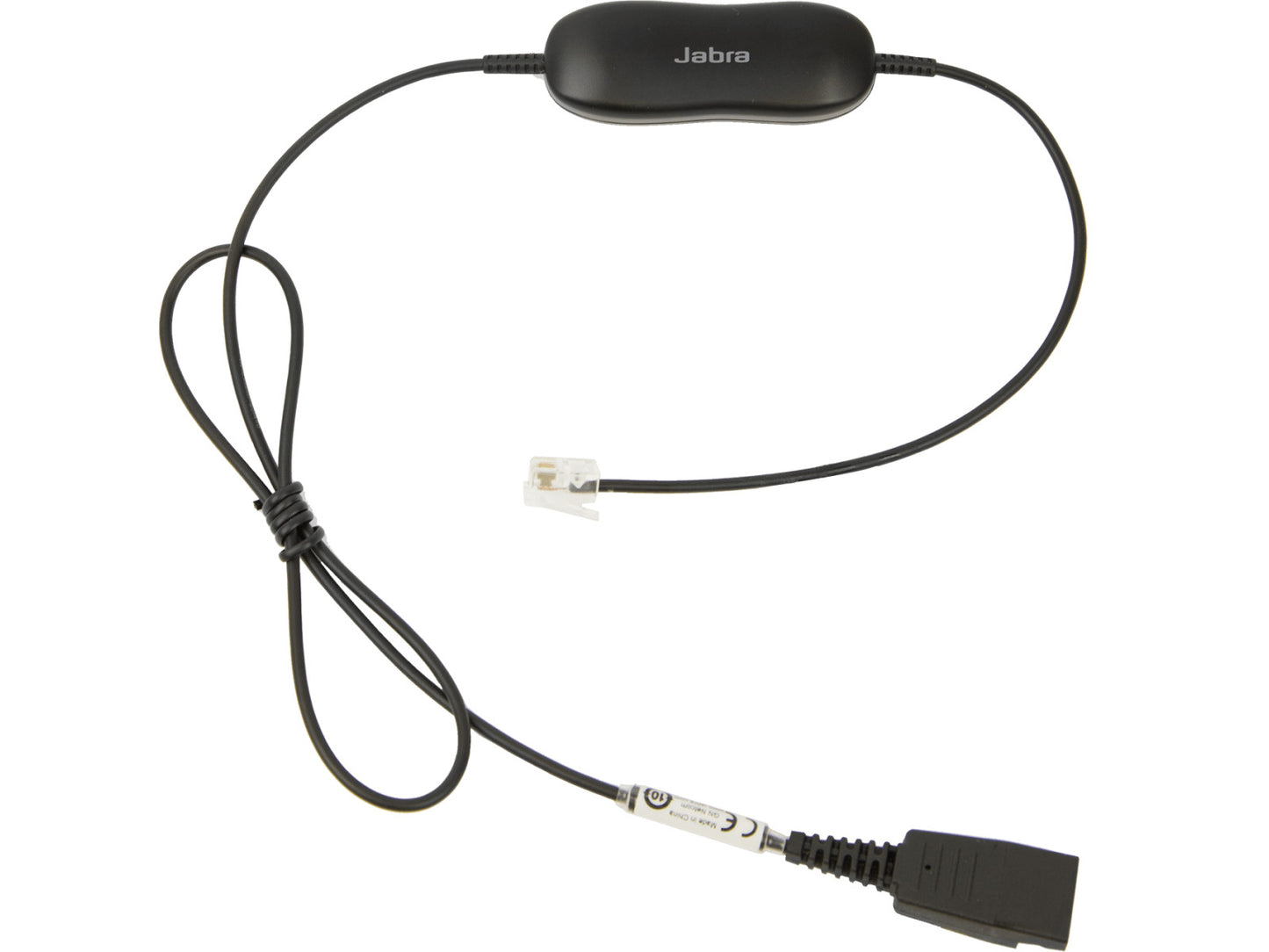 Jabra SMART CORD. QD TO RJ9. STRAIGHT. WITH 8-POSITION SWITCH CONFIGURATOR
