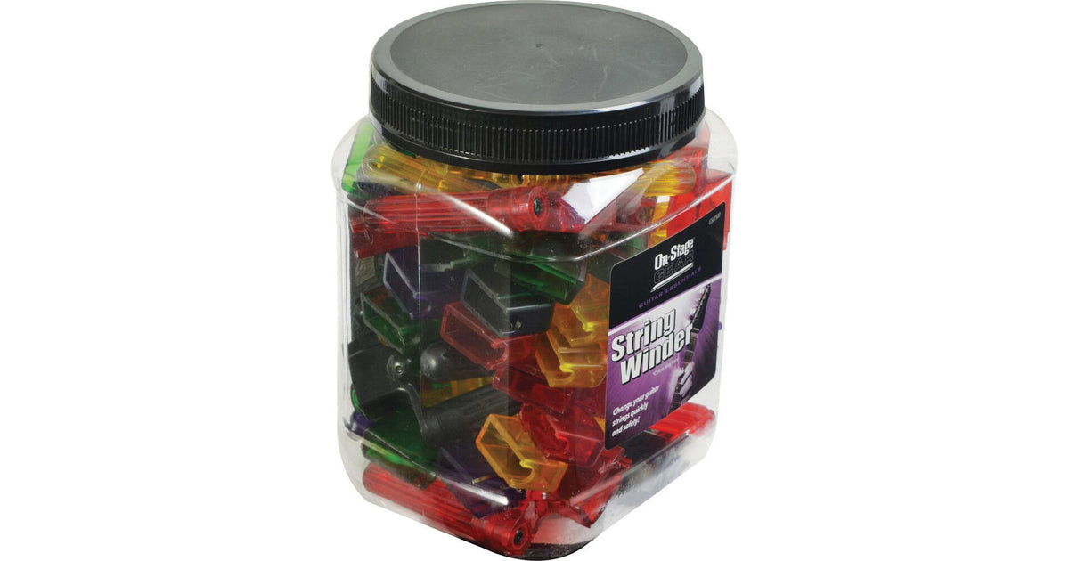 On-Stage GSW500PK Guitar String Winder P.O.P. Pack