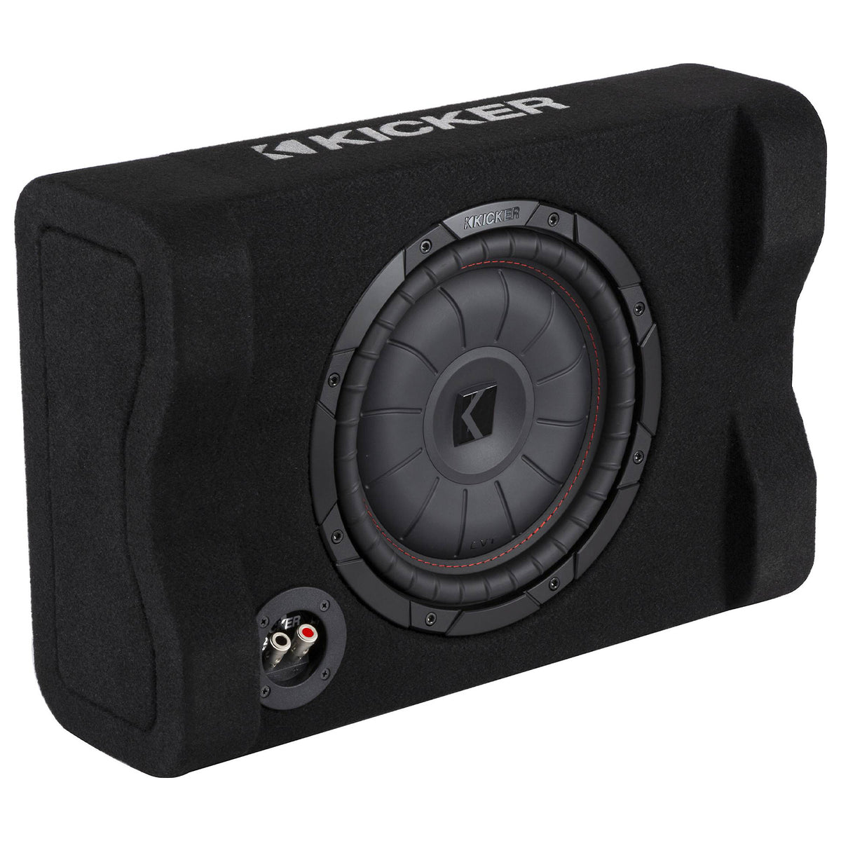 Kicker 48CVTDF122 Down-Firing 12 Inches CompVT 2-Ohm Enclosure