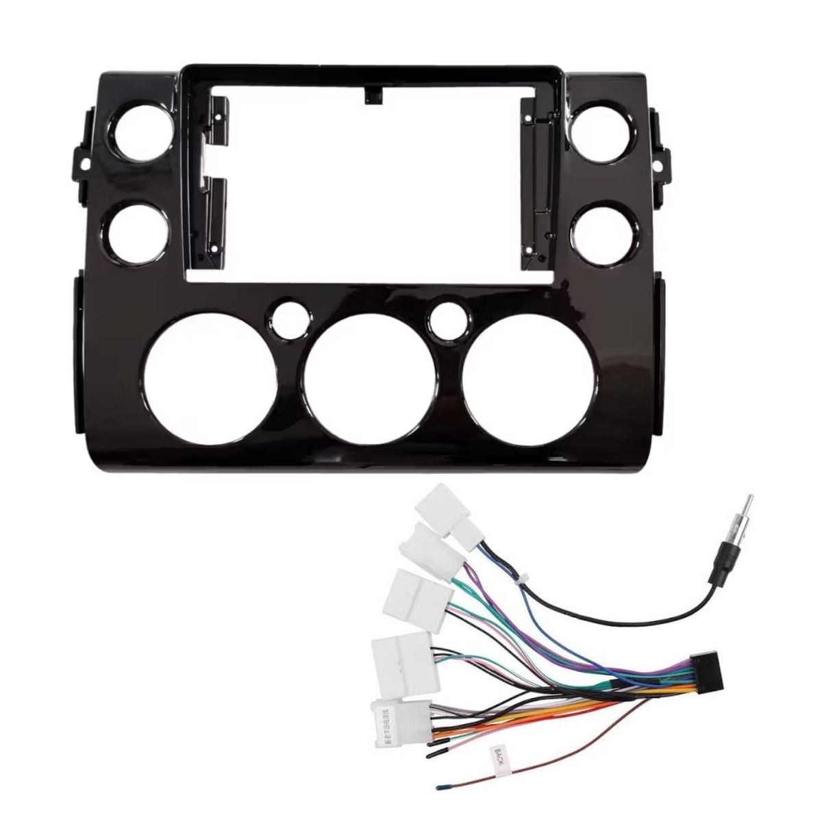 OneNav Fitment Kit for Toyota FJ Cruiser 2007+ Black (9")