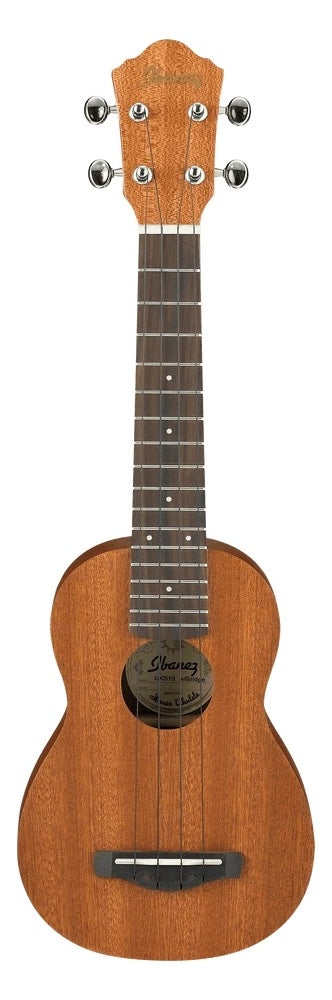 IBANEZ SOPRANO SERIES SAPELE TOP. BACK & SIDES WITH BAG