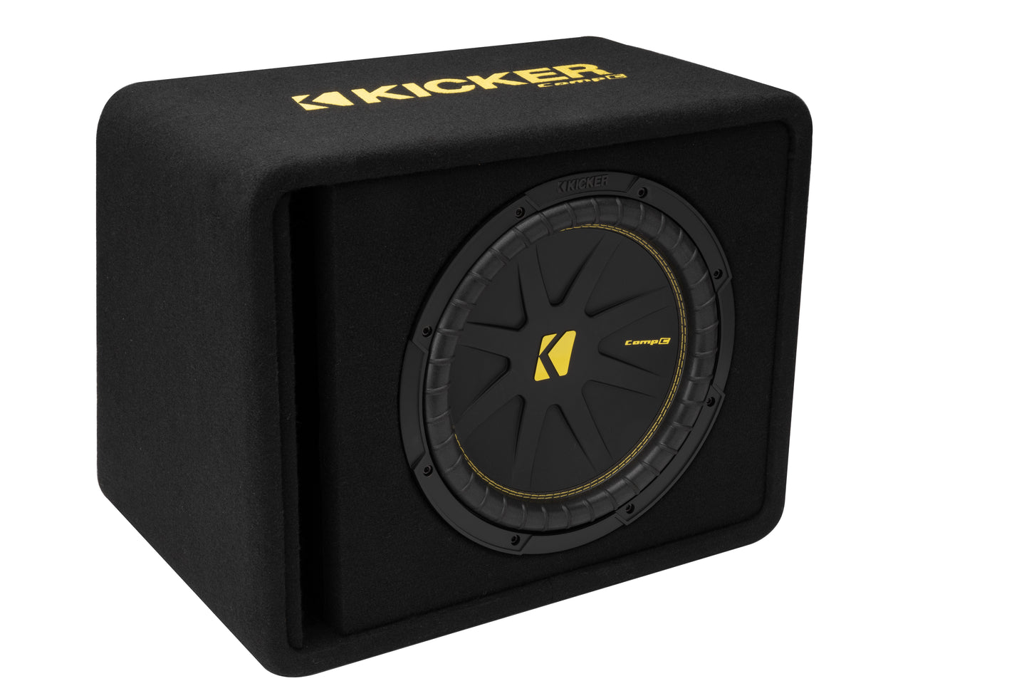 Kicker 50VCWC122 12inch 2ohm CompC Vented Subwoofer Enclosure