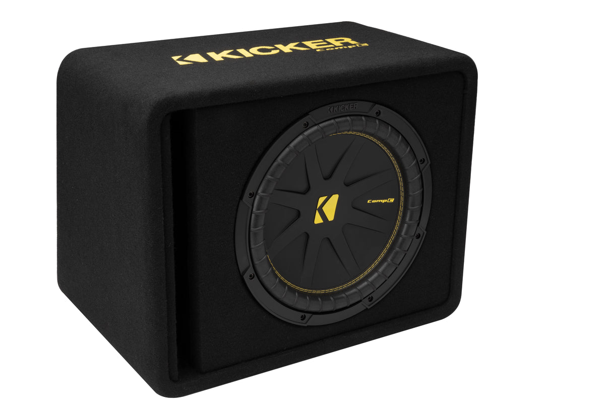 Kicker 50VCWC122 12" 2ohm CompC Vented Subwoofer Enclosure