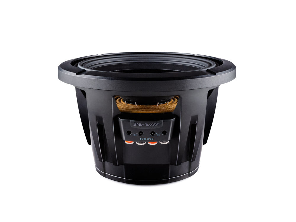 Alpine R2-W10D4 10-inch 4-Ohm Subwoofer