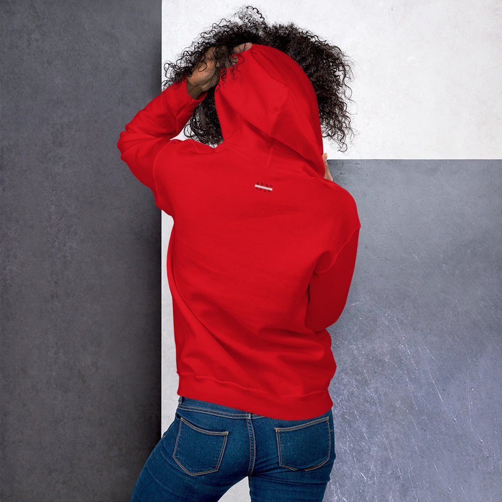 Afro-Geisha Unisex-Plain Hoodies for Women