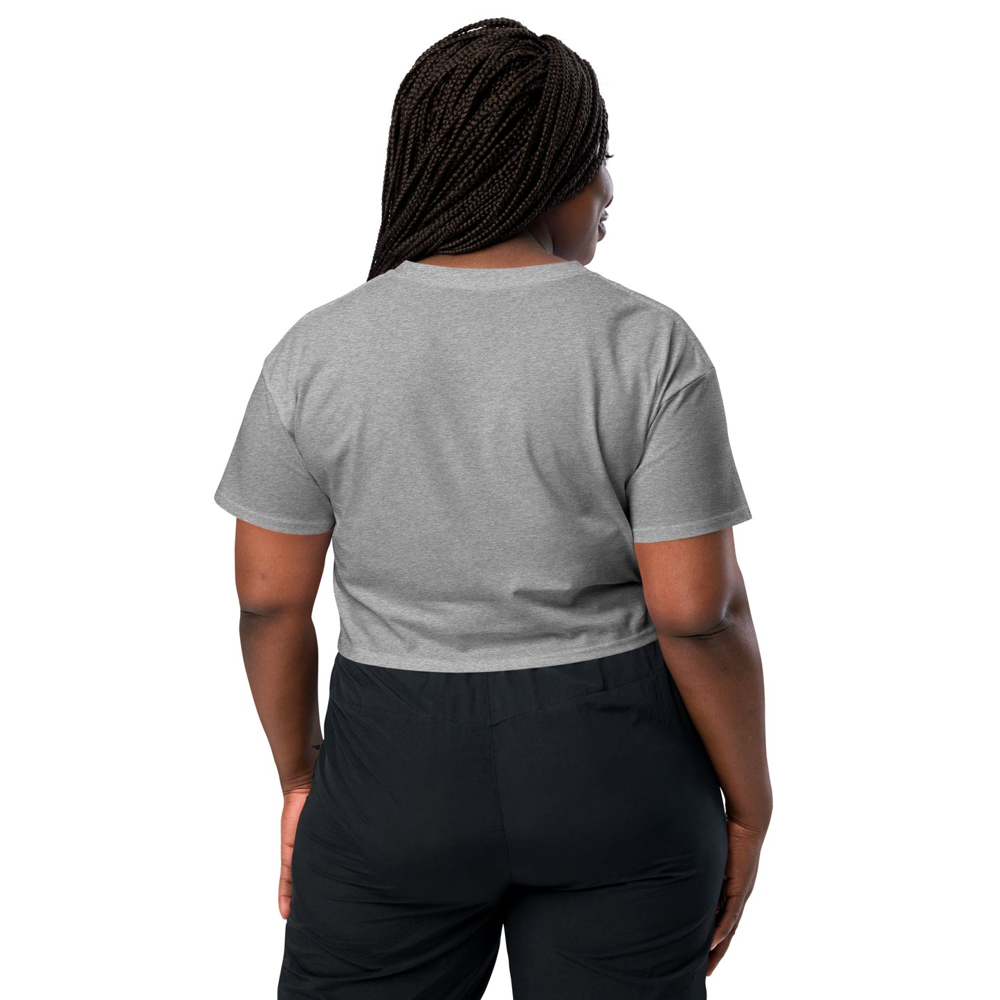 Afro-Geisha-Crop Top for Women