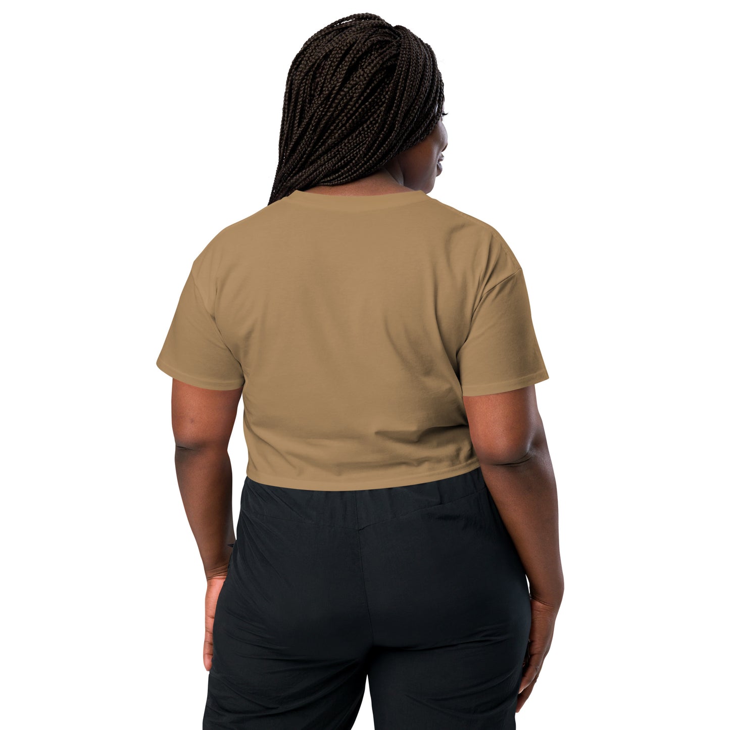 Afro-Geisha-Crop Top for Women